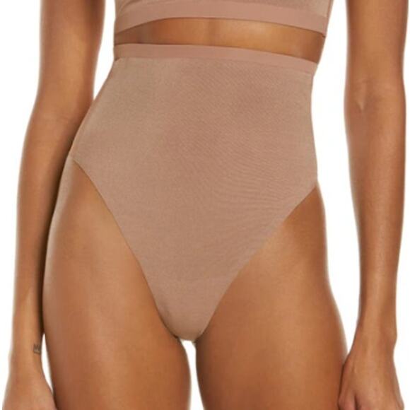 SKIMS Other - NWT SKIMS  Power Mesh High Waist Thong Size 2X SIENNA